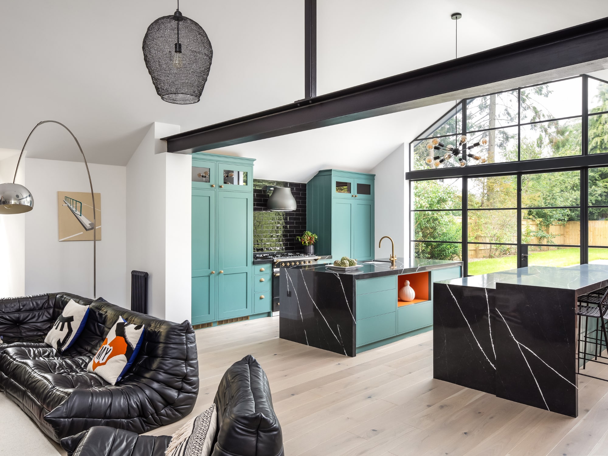 DOUBLE ISLAND MODERN TRADITIONAL KITCHEN